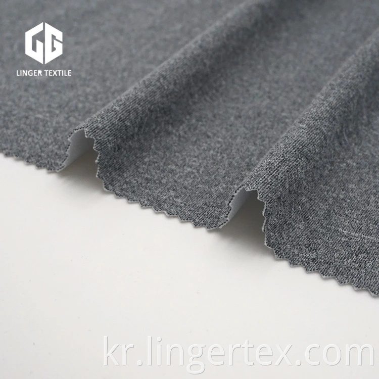 Dyed Melange Pique Fabric